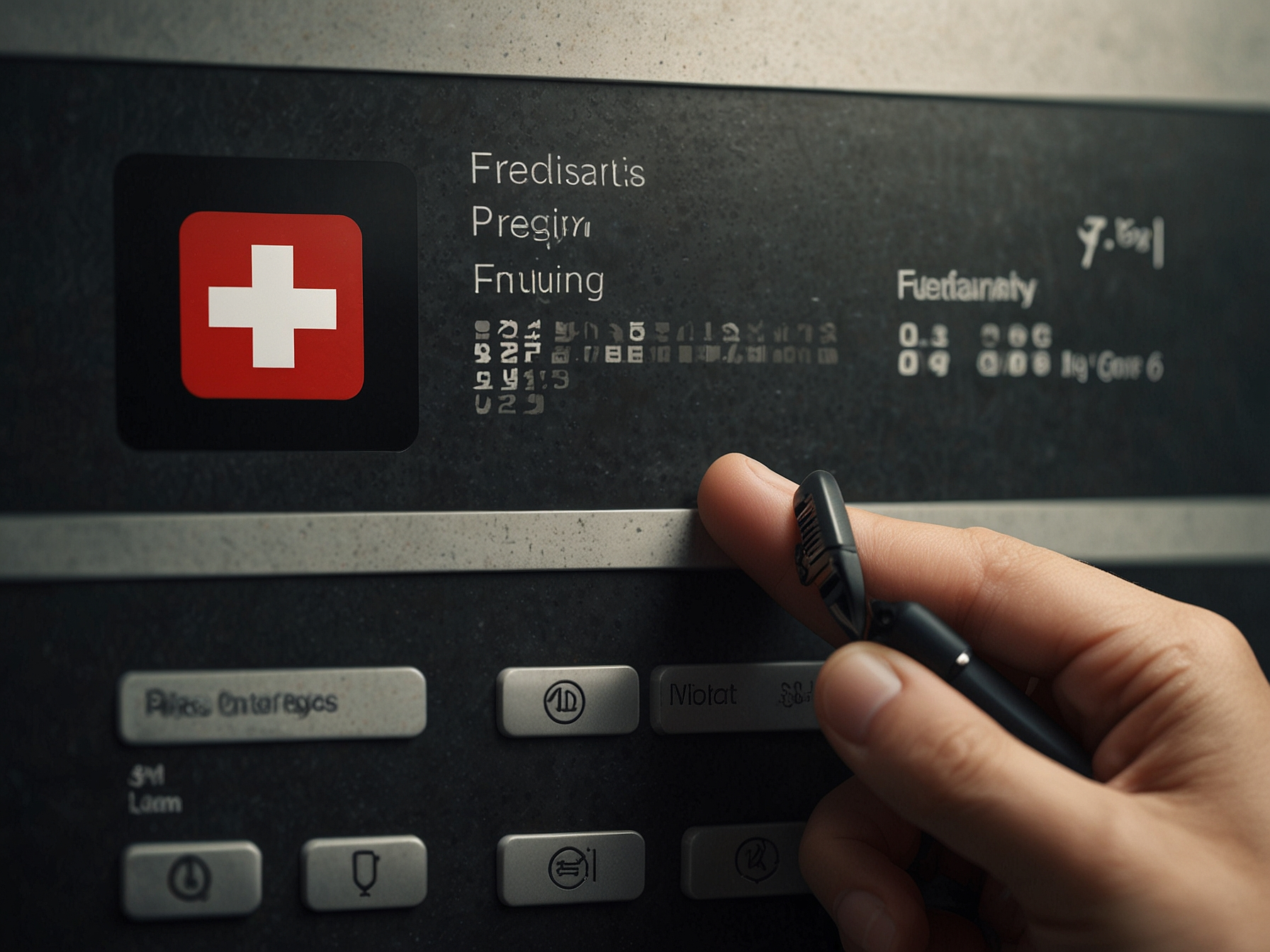 Sicherer Login Bildschirm